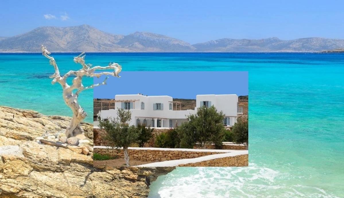 VILLA THEIA - SELENE , appartement de charme pour 4 à 6 personnes prés de la plage et du village de Koufonissi Koufonisia Extérieur photo